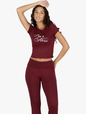 Forever 21 Lounge Tee & Legging Set